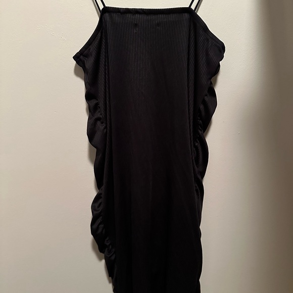 Drawstring Ruched Cami Dress - Picture 3 of 5